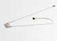 Mode entwirft Kristallschwan-Halsketten-Edelstahl IP-Überzug für Frauen fournisseur