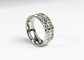 Ring-nicht Korrosion der 7mm Edelstahl Zircon-Kristallschmuck-diamantenen Hochzeit fournisseur
