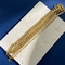 Edelstahl-Goldschicht-Diamant-Form-Halsketten-Schmuck-Halsketten für Frauen