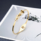 Einzigartiges Nischendesign-Markenpalaststil-Diamantarmband mit verstellbarer Schnalle