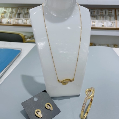 Cowlyn-Büroklammer-Perlen-Halsband-Halsketten-Silberkette Chunky Link Handmade For Girls