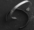 Heller Luxusmarken-Klassiker verbinden weit Armband-Edelstahl-Armband-Handgelenk-Ring