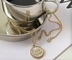 Der Luxusteufel Goldedelstahl-Halskette das Augen-Bergkristall-hängende der Halsketten-18K