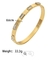 18 k-Liebes-Freundschafts-Armband-Armband-Gold mit Zirkon-Steine eingehängtem Geschenk