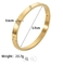 Gold 14K überzog CZ-Tennis-Armband für Frauen klassischer Emerald Cut Simulated Diamond Bangle