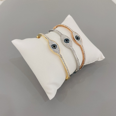 Edelstahl Damen Gold überzogen Armband Armband Schmuck Typ Augen Armbänder Armbänder
