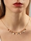 Frauen-Schmetterlings-Ketten-Halsketten-Designer-bunte Edelstahl-Goldkette
