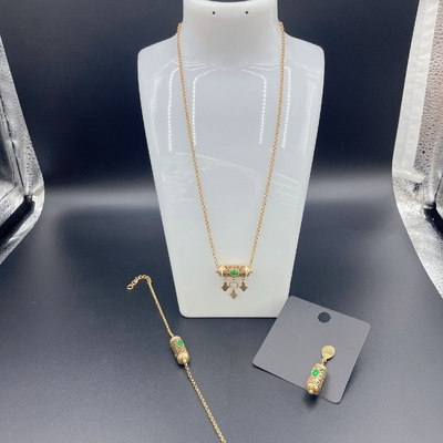 2024 Neue wasserdichte, trendige Schmuckstücke aus Edelstahl, 18K Gold, Luxusgeschenk, Großhandel